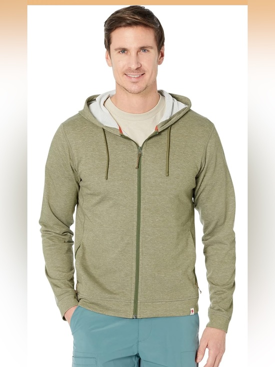 Fjallraven Other - Fjällräven Men's High Coast Lite Full Zip Hoodie Lightweight Packable Green Sz M